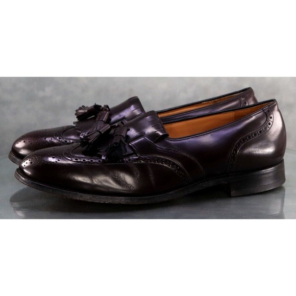 Johnston & Murphy Heritage Men\'s Kiltie Tassel Loafers Dress Shoes Sz 11 D 32733 main image 4